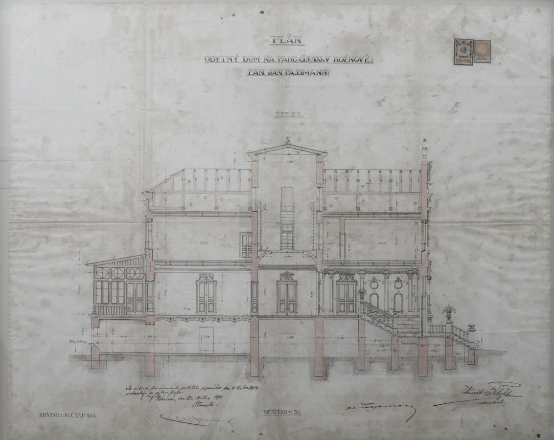 Villa Rosenaw Rožnov pod Radhoštěm 外观 照片